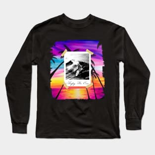 Palm Beach Surfing ,Summer Time ,Summer Days Long Sleeve T-Shirt